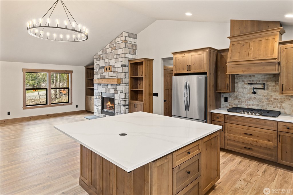 Kitchen and great room